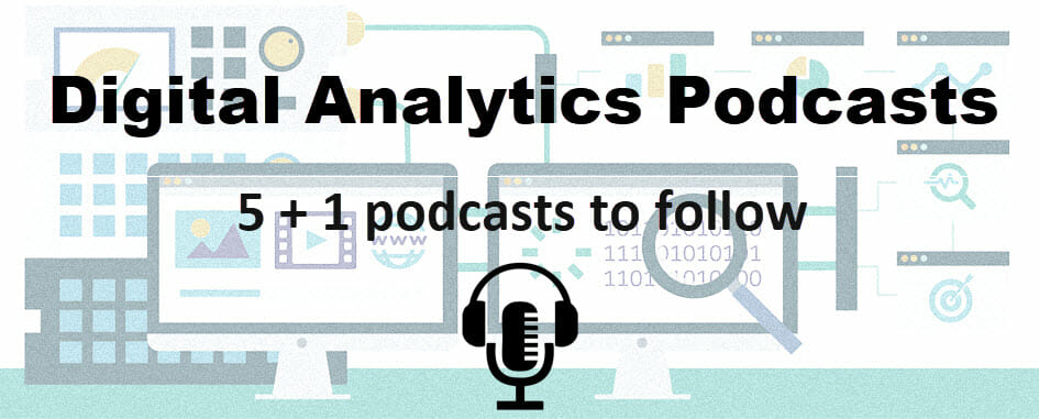 Digital analytics podcasts cover image