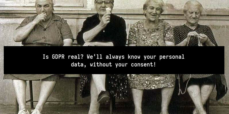 GDPR - Old ladies